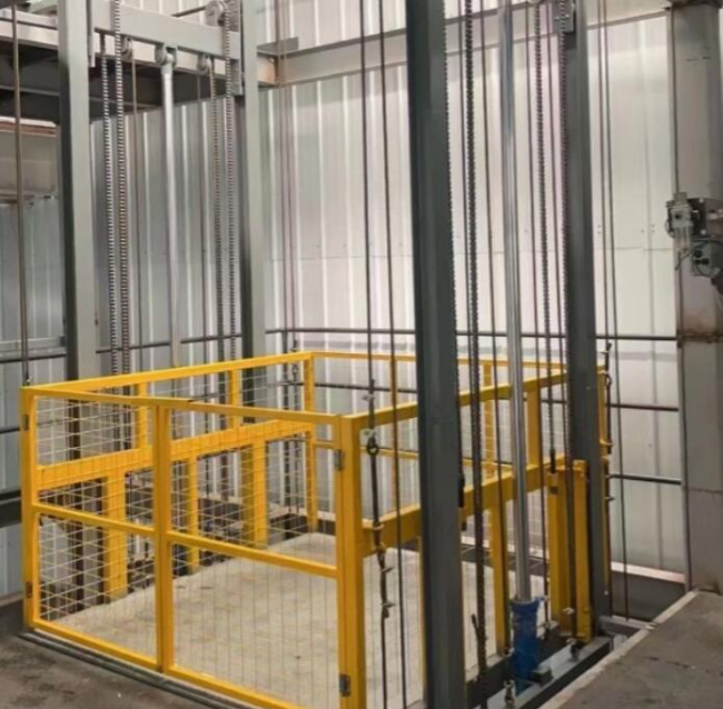 安源导轨式升降机一般加工周期