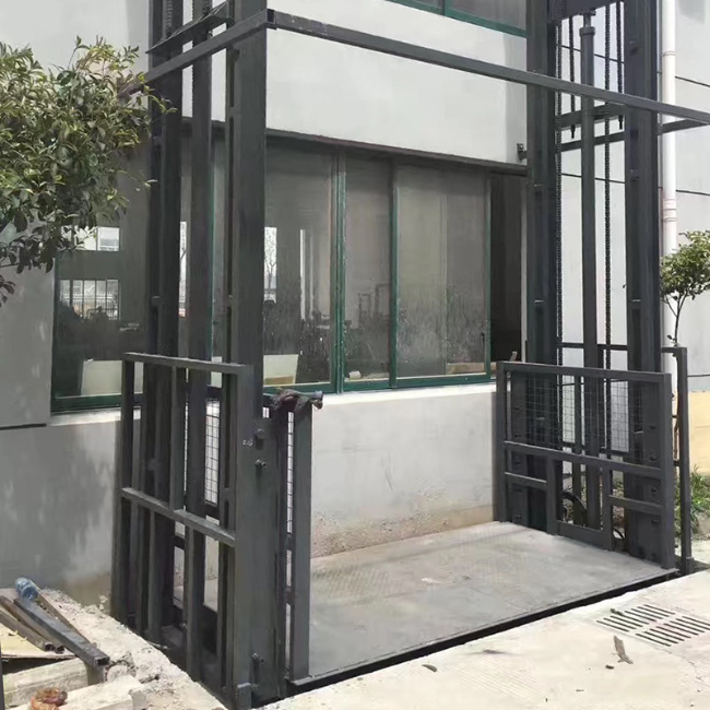 安源5吨室外升降货梯